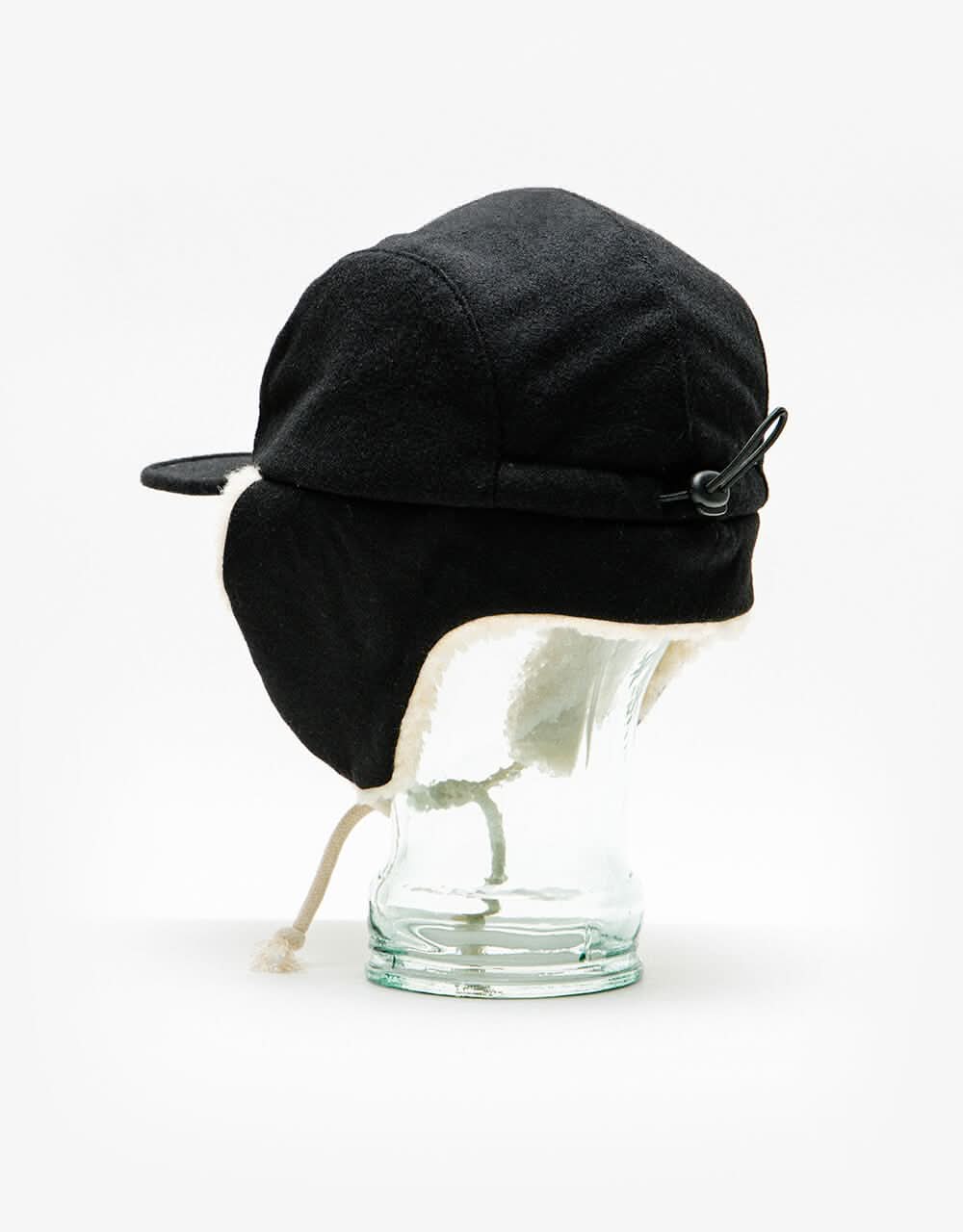Magenta MTN Flaps 5 Panel Cap - Black