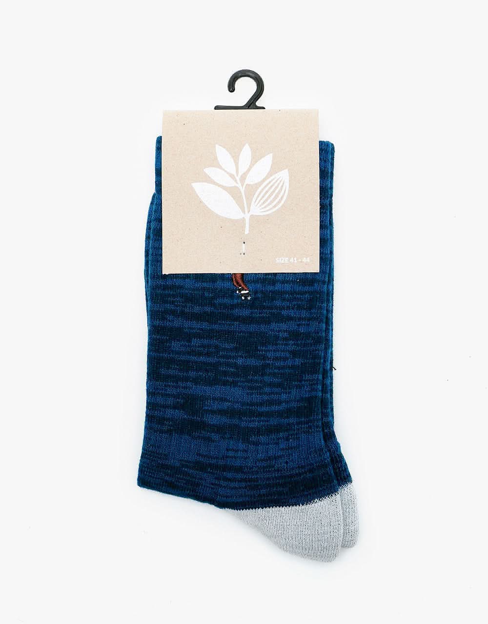 Magenta PWS Socks - Navy