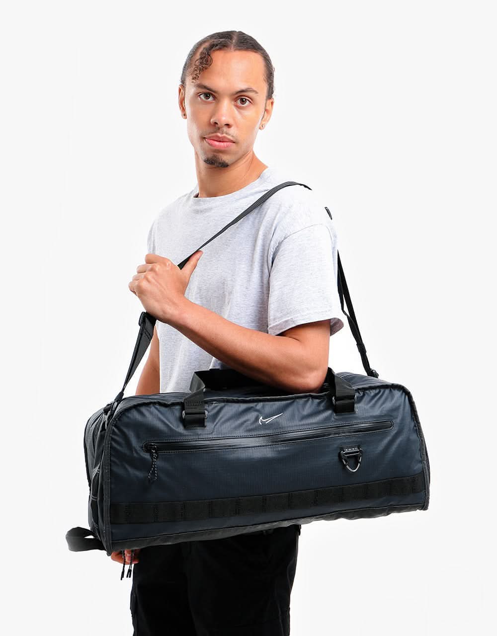 Nike SB RPM SHIELD Duffle Bag  - Black/Black/Reflective