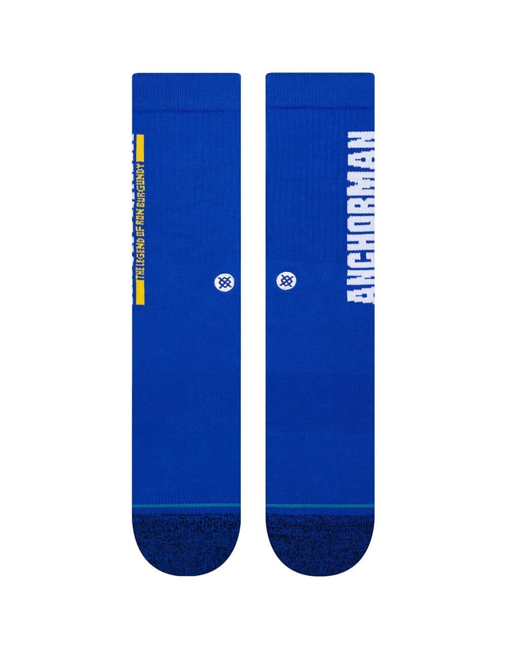 Stance x Anchorman The Legend Crew Socks - Blue