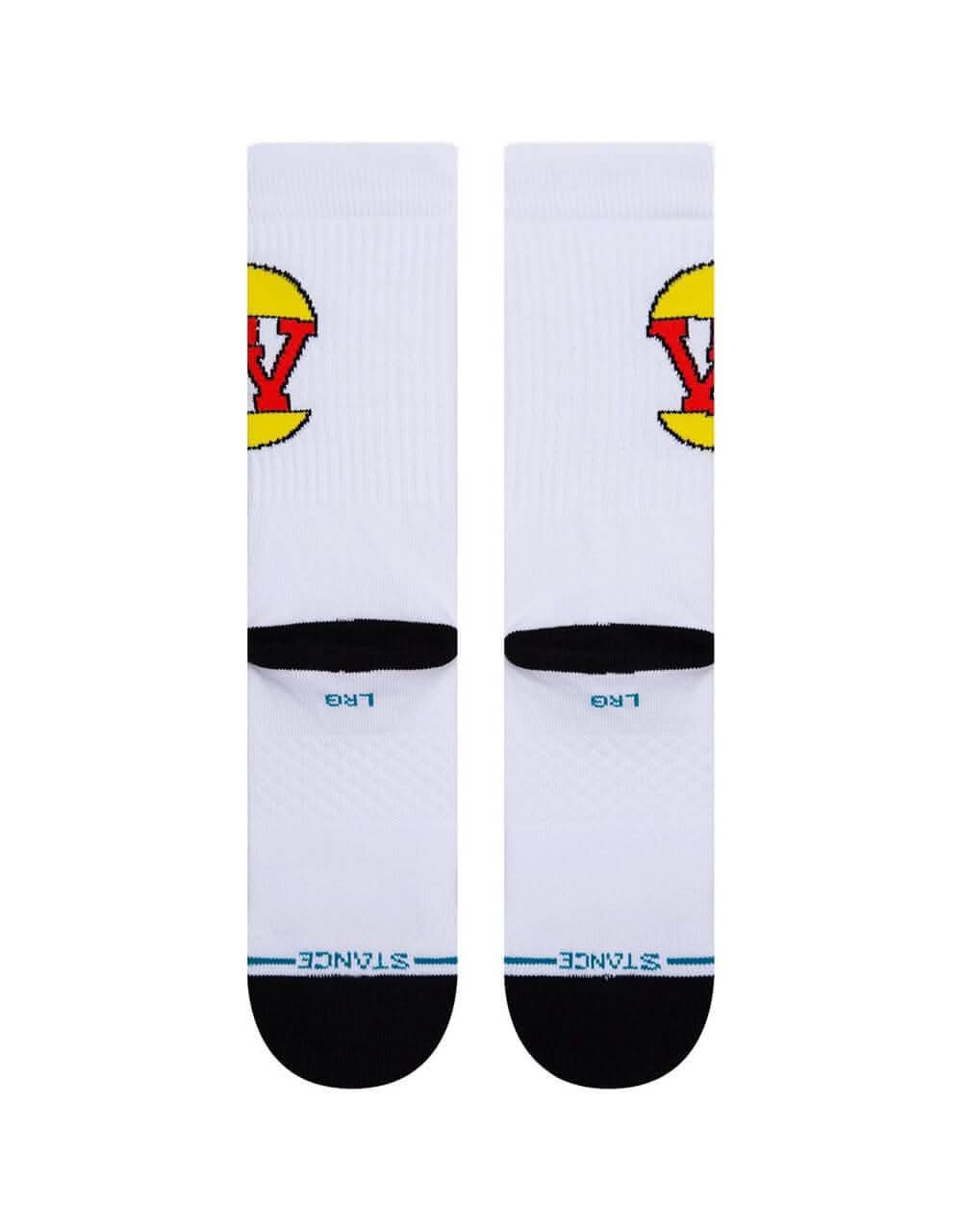 Stance x Beavis And Butthead Burgerworld Crew Socks - White