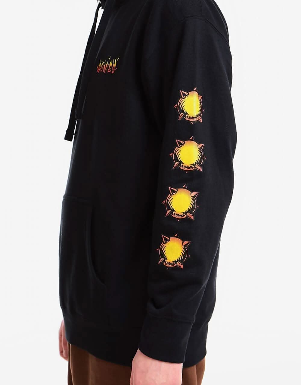 Bones x French Iron Sun Pullover Hoodie - Black