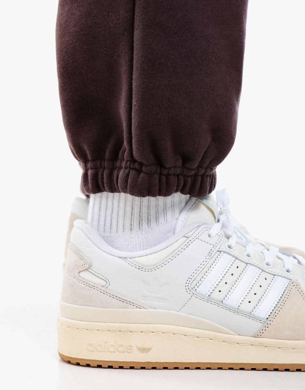 HUF Crown Stack Sweatpant - Chocolate Brown