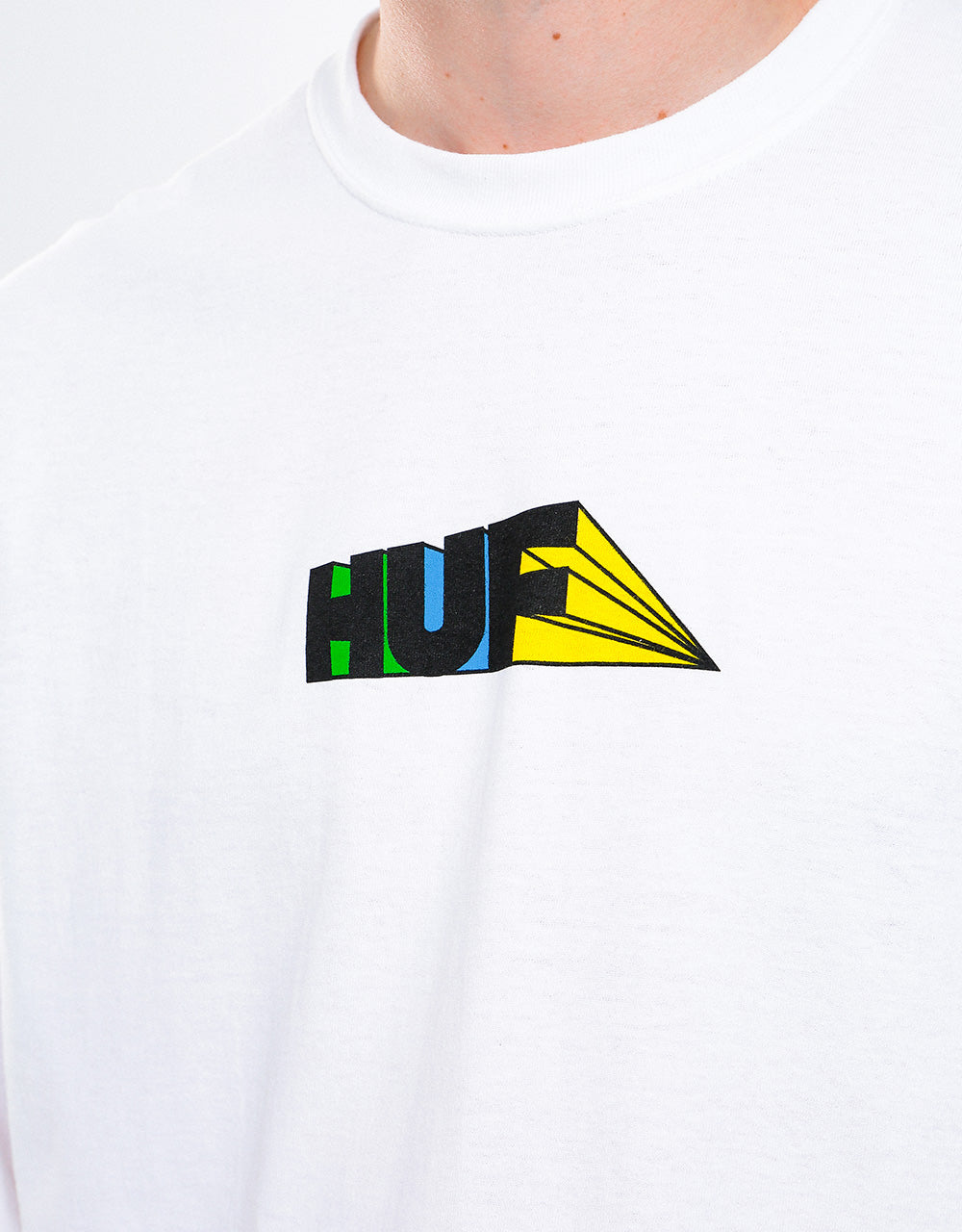 HUF Spectrum L/S T-Shirt - White