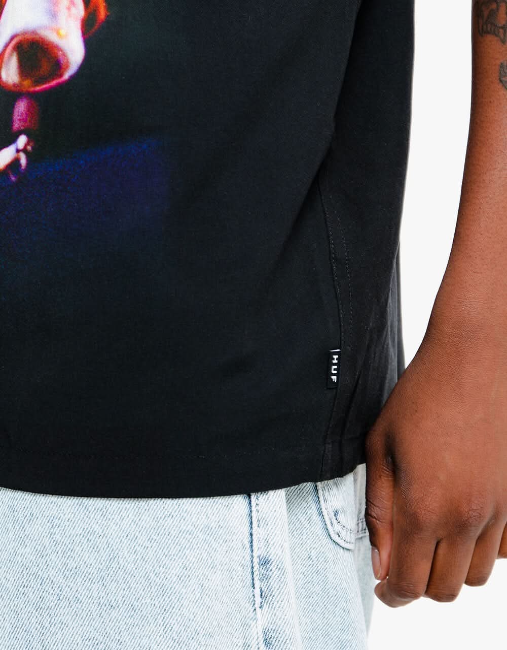 HUF x Miles Davis Yesternow S/S Shirt - Black