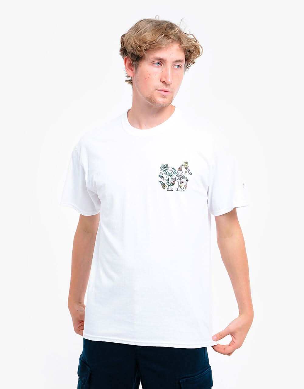 HUF x Steven Harrington Classic H T-Shirt - White