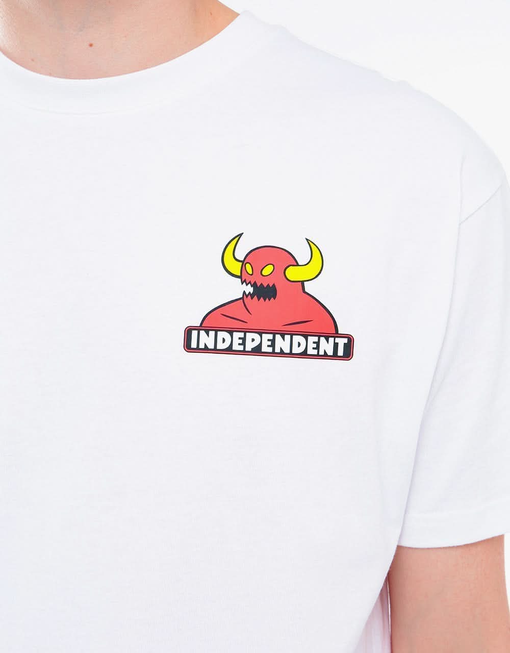 Independent x Toy Machine Toy Mash Up T-Shirt - White