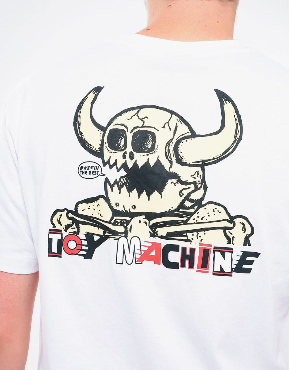 Independent x Toy Machine Toy Mash Up T-Shirt - White
