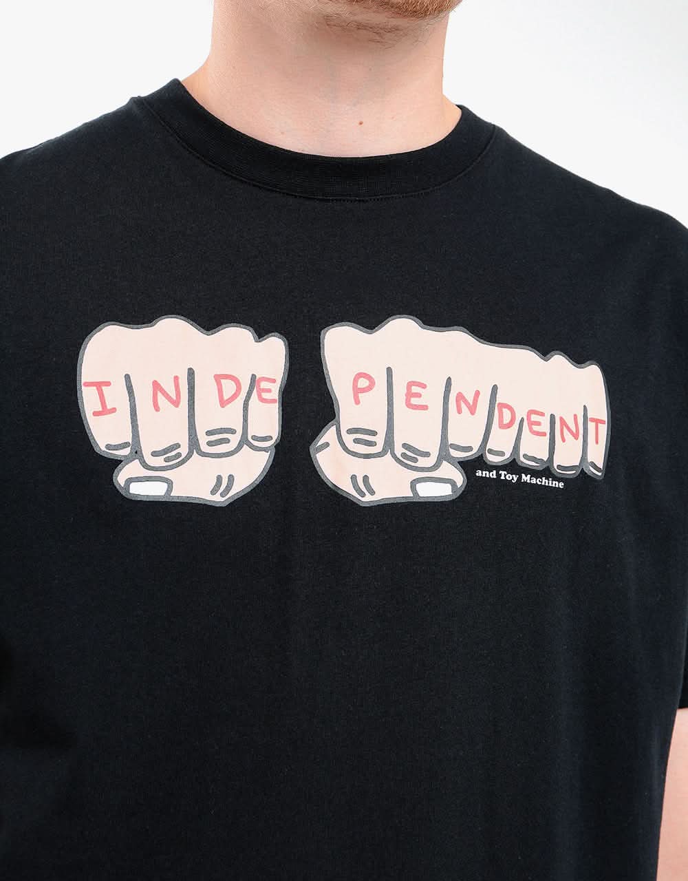 Independent x Toy Machine Fist T-Shirt - Black