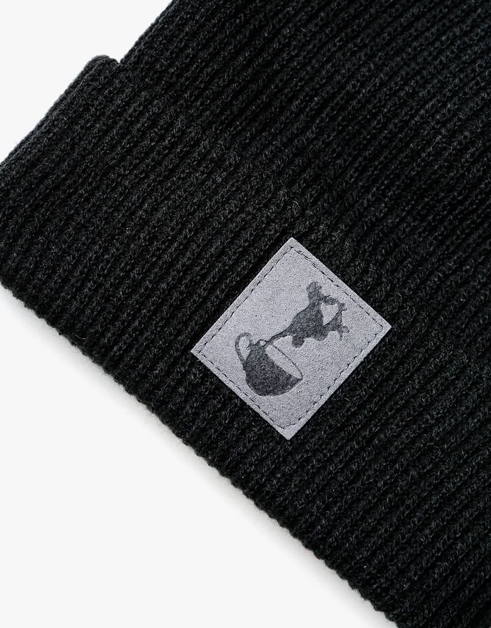 Lovenskate Drink Tea Get Rad Beanie - Black