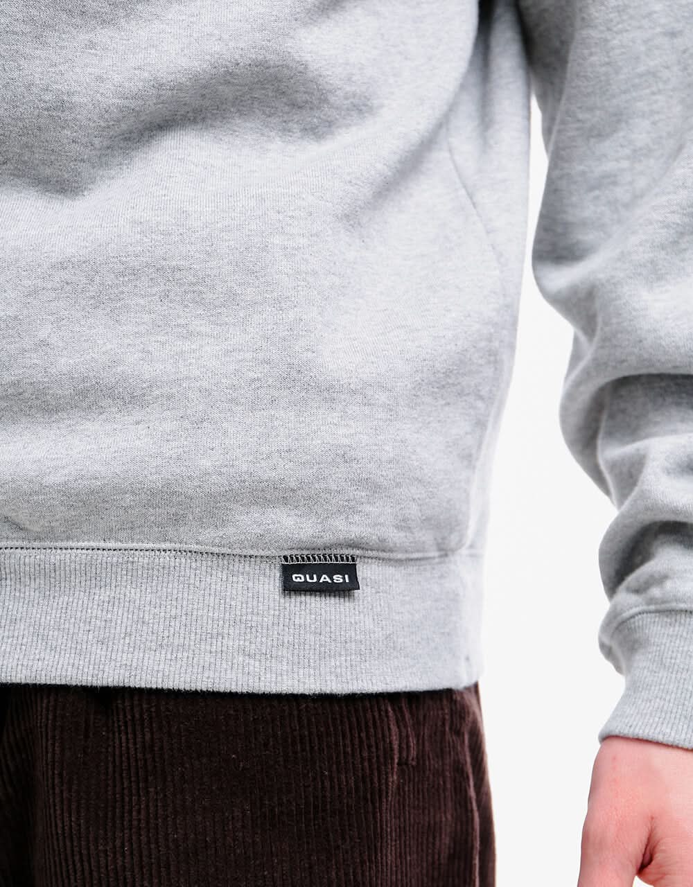Quasi Run Sweatshirt - Heather Grey