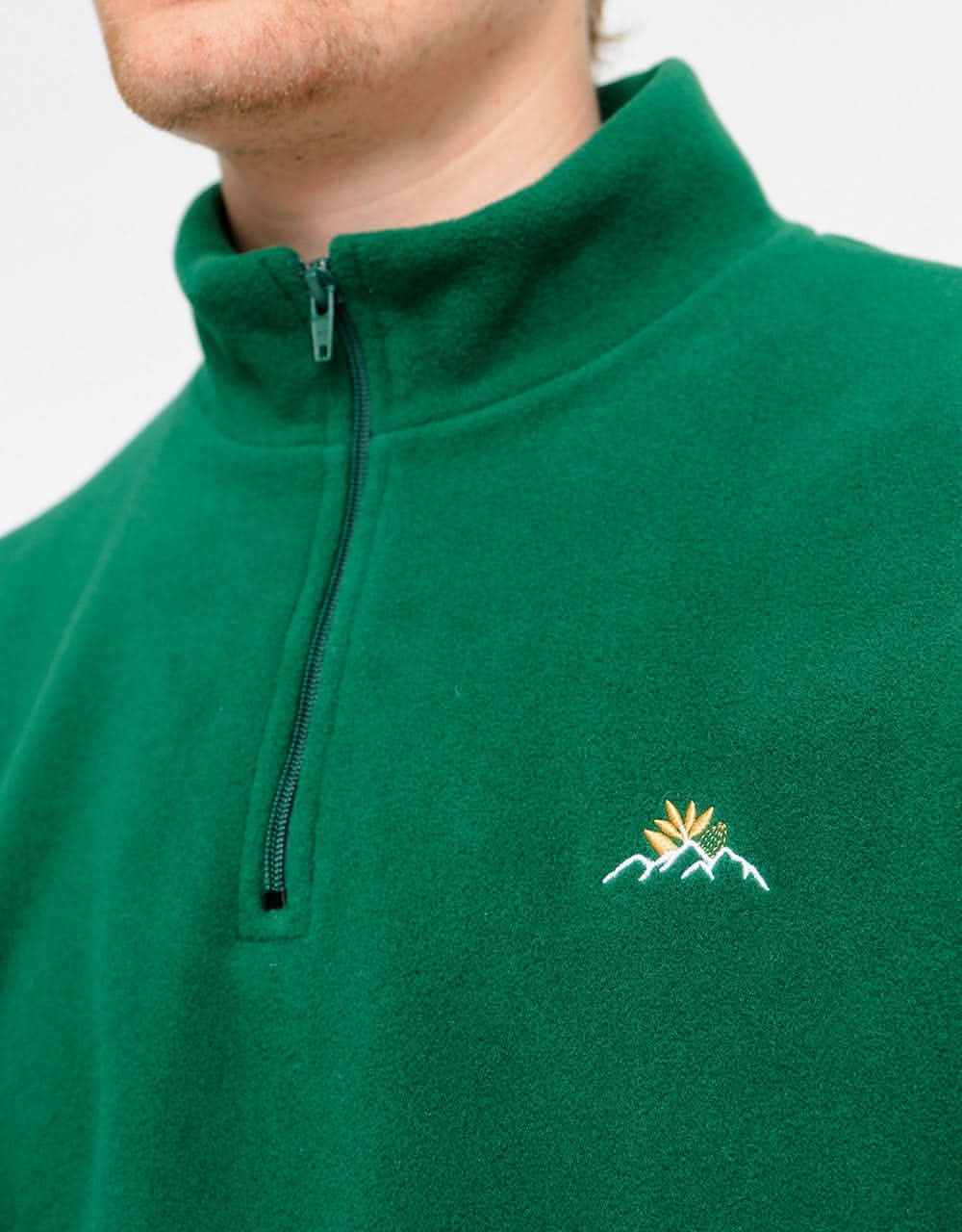 Magenta MTN 1/4 Zip Fleece - Green