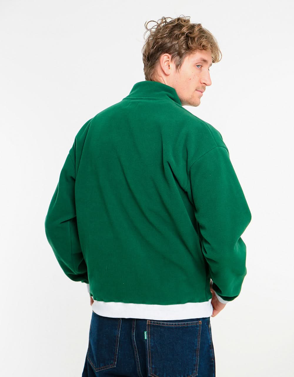Magenta MTN 1/4 Zip Fleece - Green
