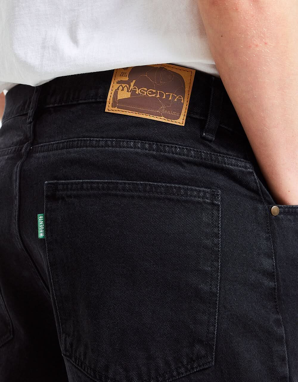 Magenta OG Denim Pant - Black