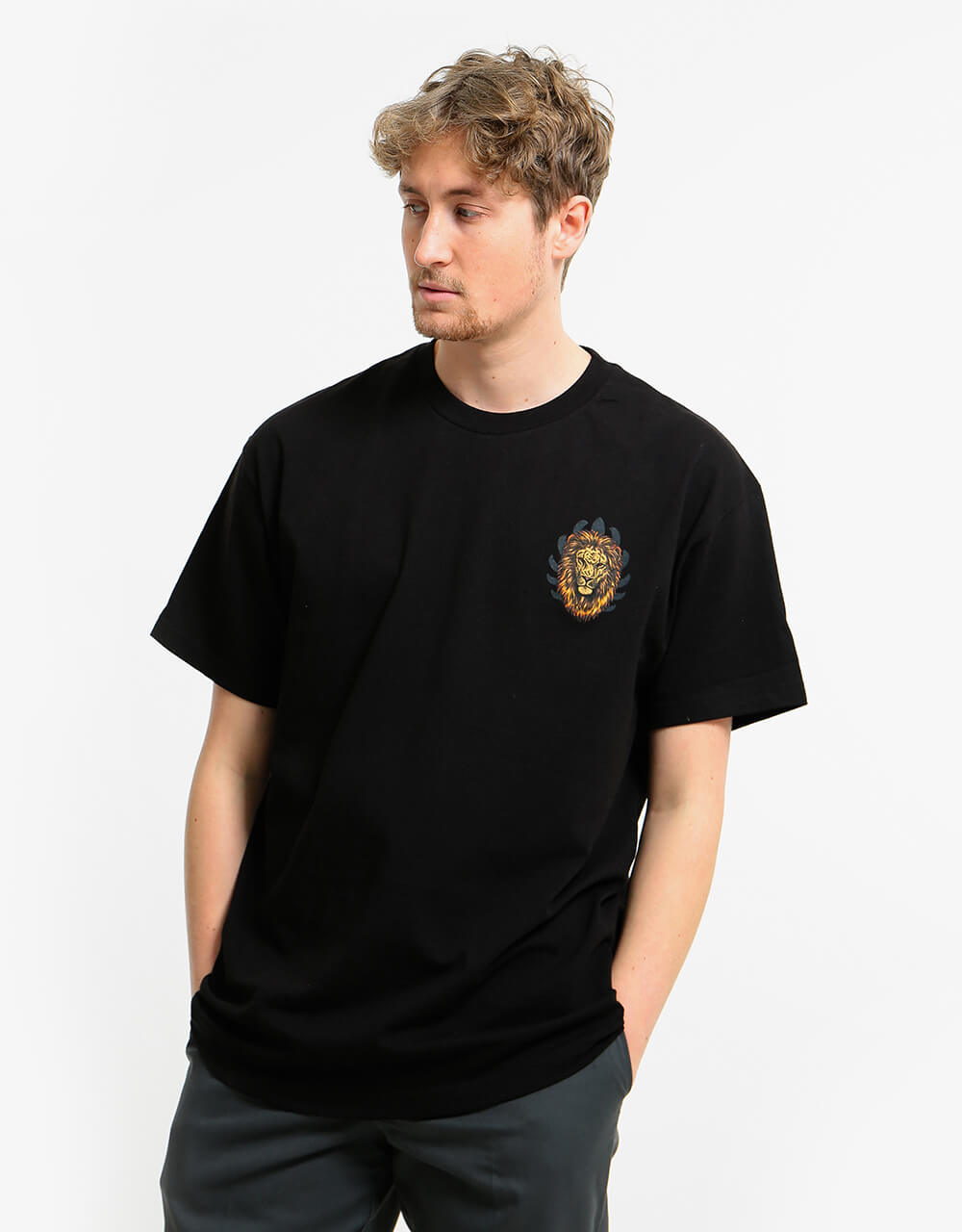 Powell Peralta Salman Agah Lion T-Shirt - Black