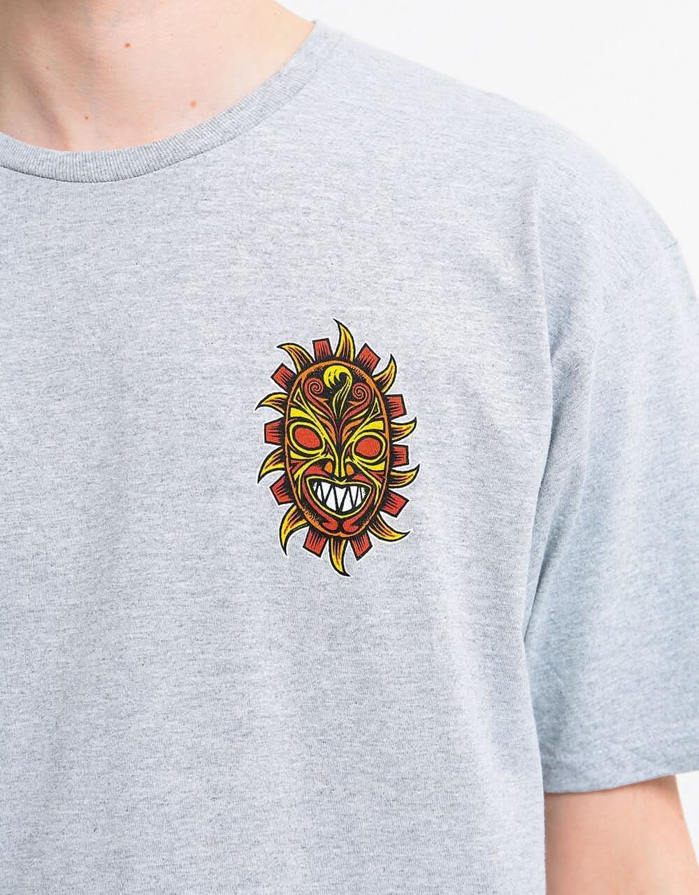 Powell Peralta Nicky Guerrero Mask T-Shirt - Athletic Heather