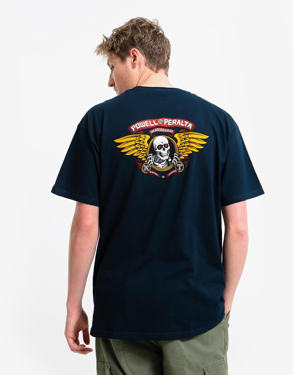 Powell Peralta Winged Ripper T-Shirt - Navy
