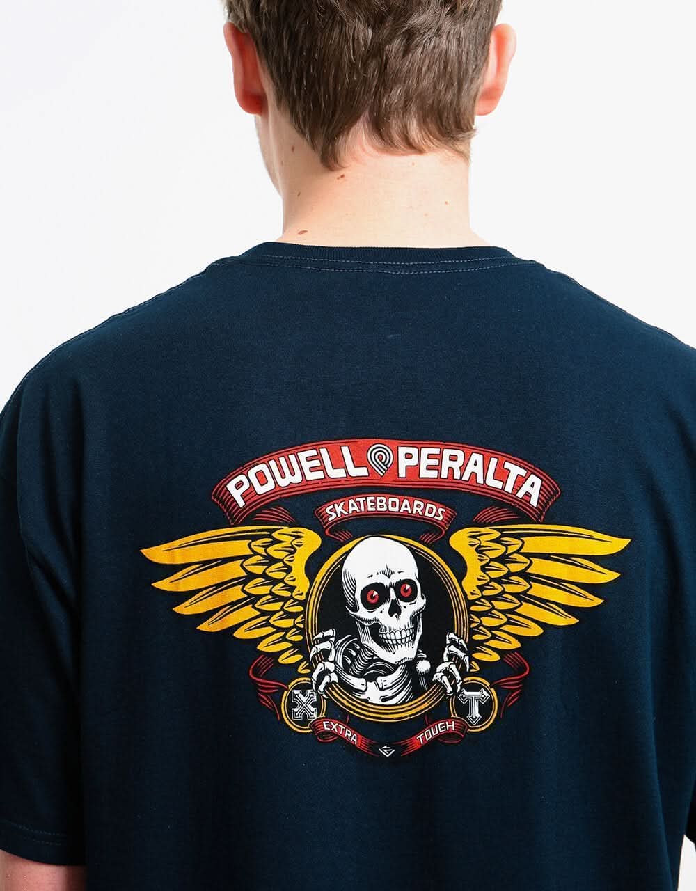 Powell Peralta Winged Ripper T-Shirt - Navy