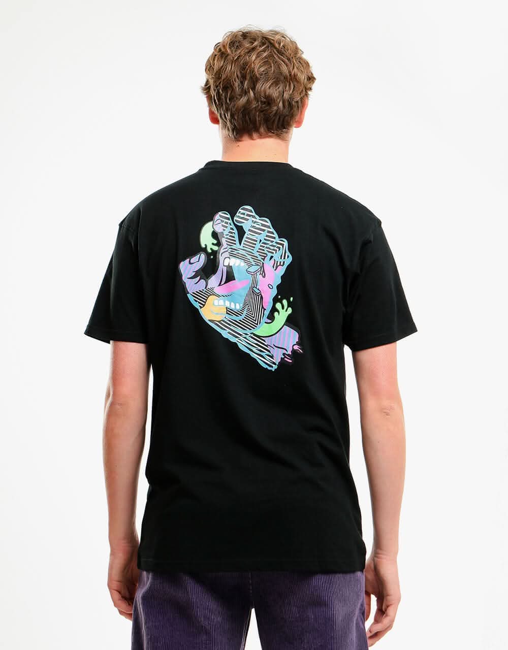 Santa Cruz Strange Hand T-Shirt - Black