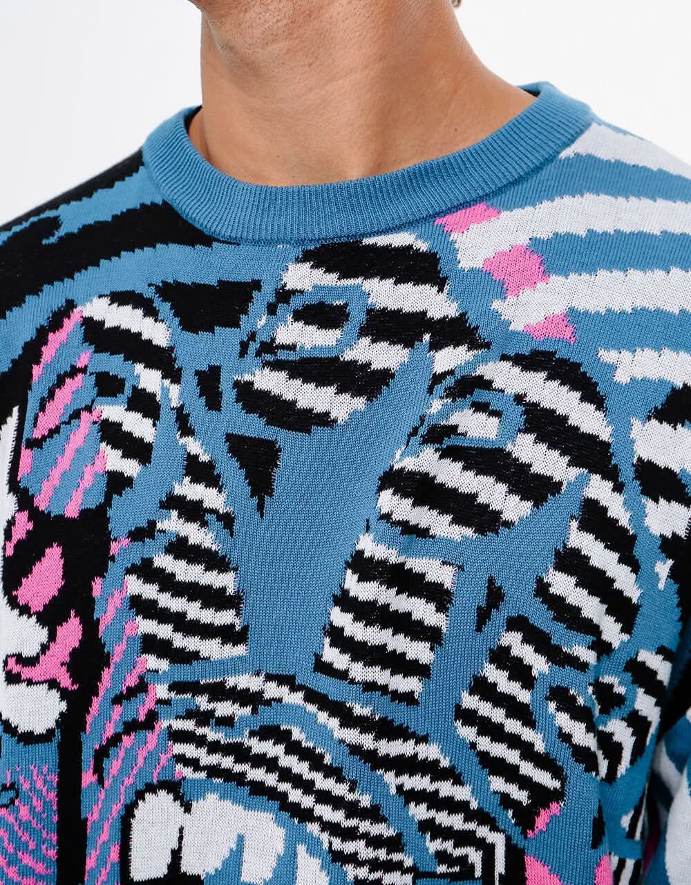 Santa Cruz Strange Hand Knitted Crew - Multi