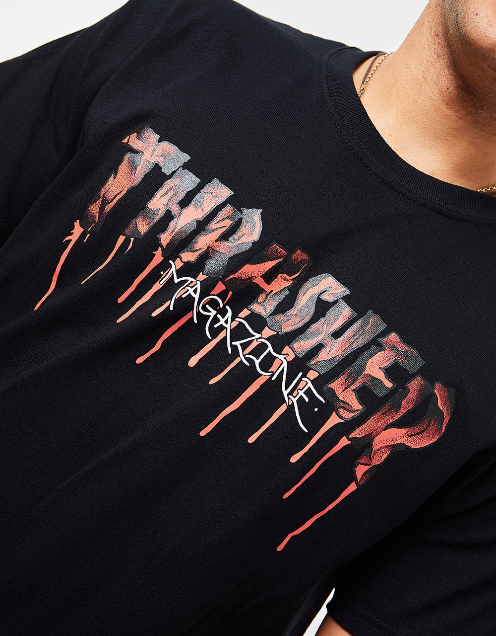 Thrasher Blood Drip T-Shirt - Black