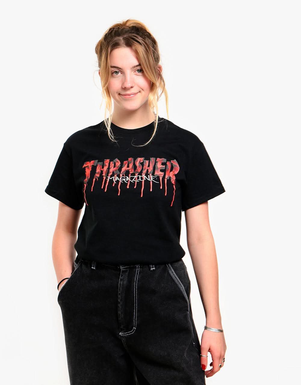 thrasher hoodie blood drip