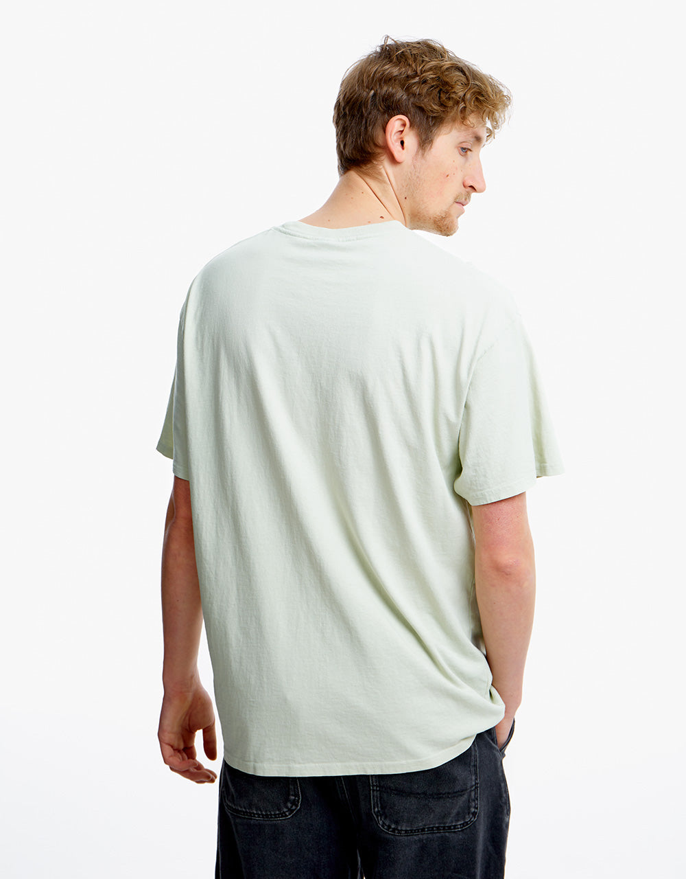 HUF x Pleasures Dyed S/S T-Shirt - Green