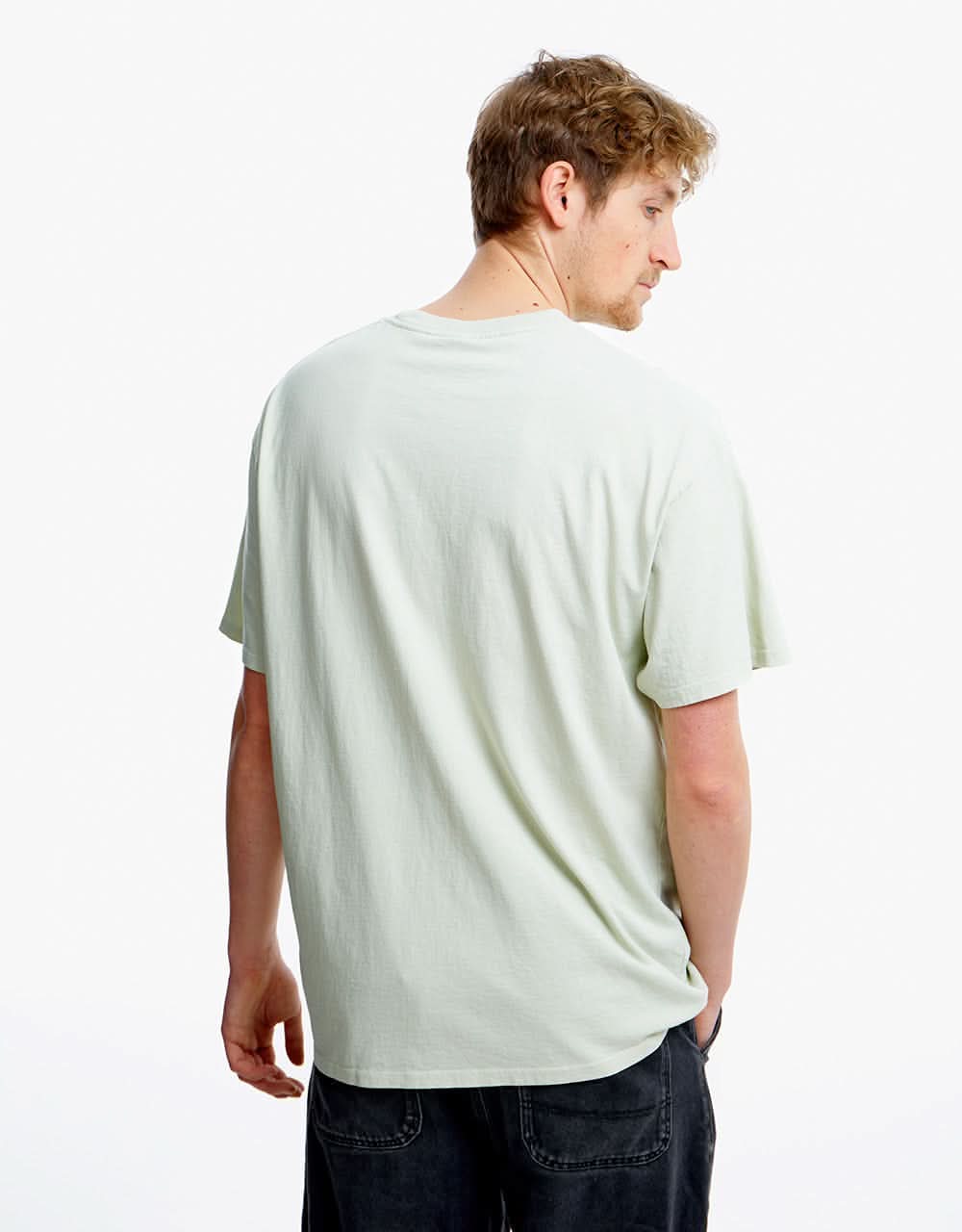 HUF x Pleasures Dyed S/S T-Shirt - Green