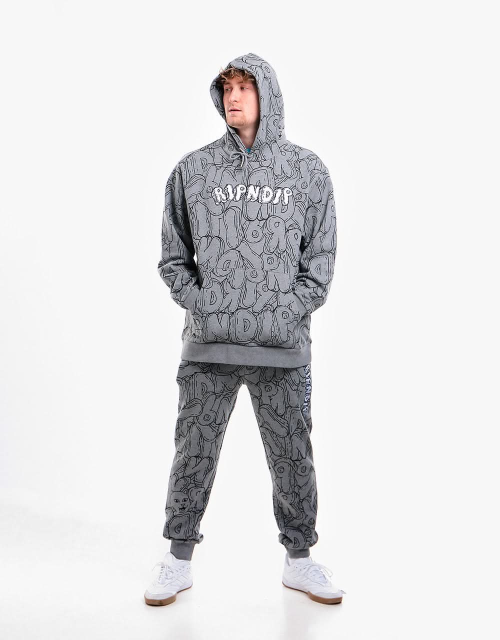 RIPNDIP Bubble Bobble Sweatpant - Charcoal Heather