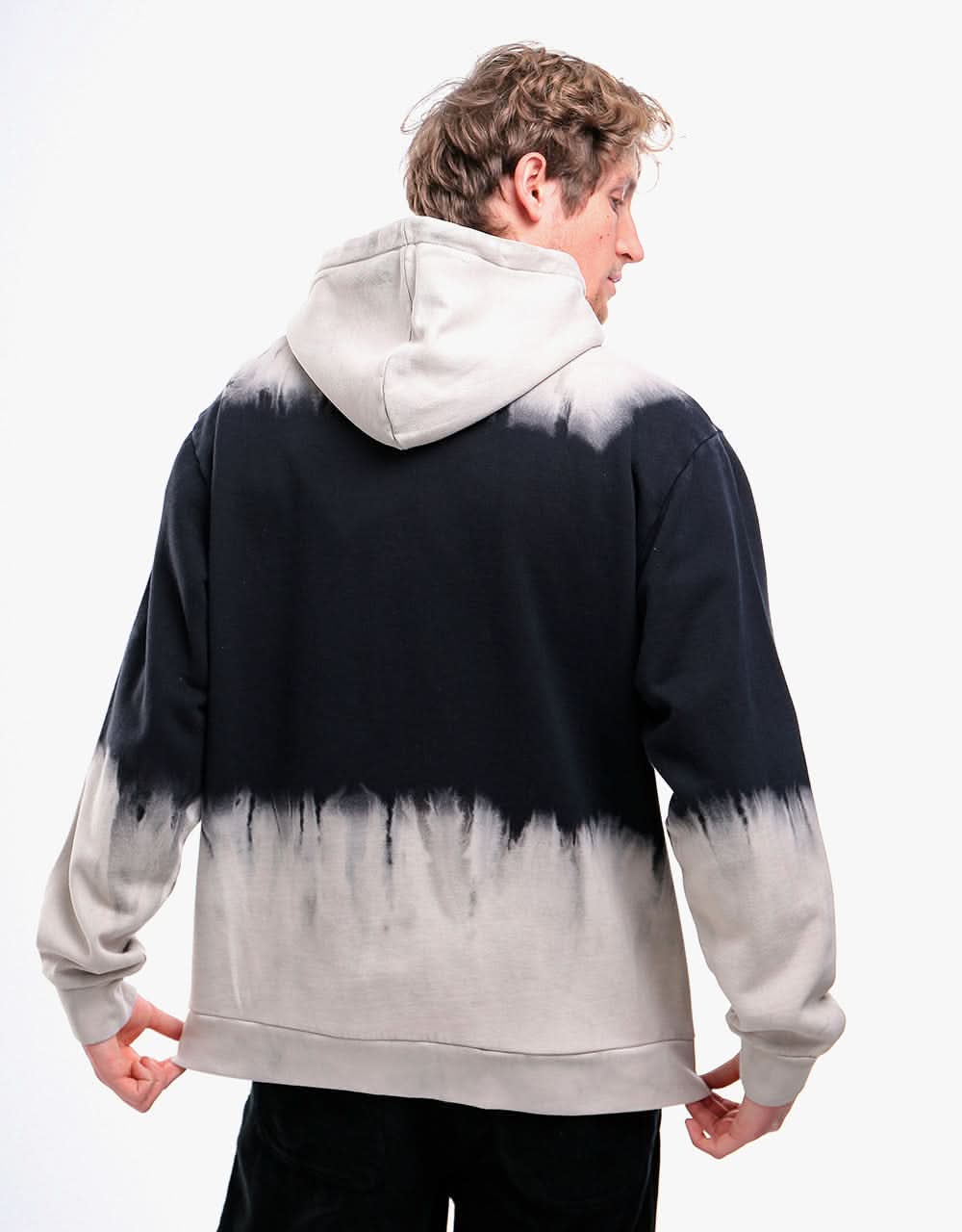 RIPNDIP RIPTAIL Hoodie - Tan/Black Stripe Dye