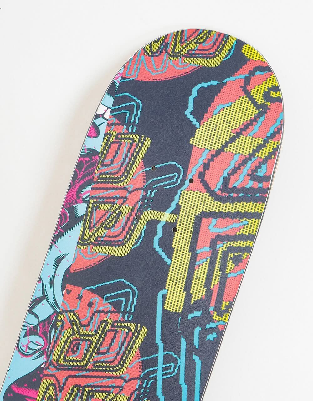 Santa Cruz No Pattern Dot Everslick Skateboard Deck - 8"