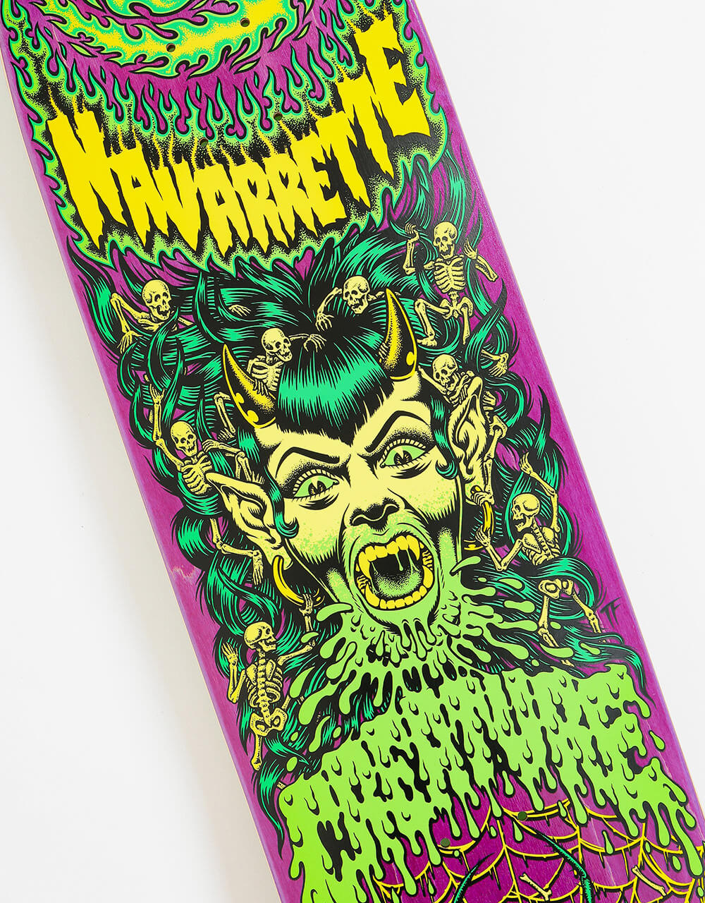 Creature Navarrette Hell Queen Skateboard Deck - 8.8"