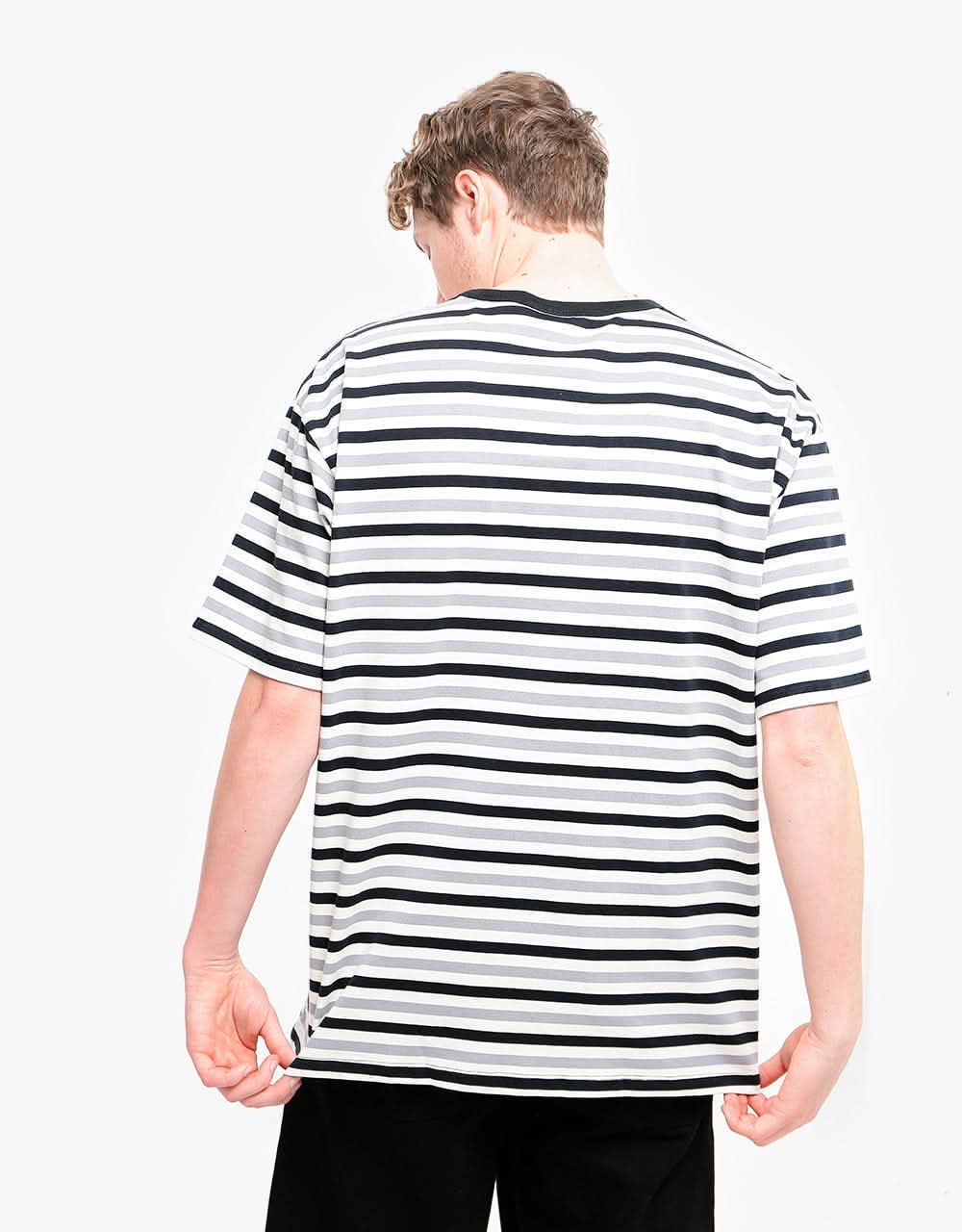 Vans x Gilbert Crockett OTW Stripe T-Shirt - Frost Grey