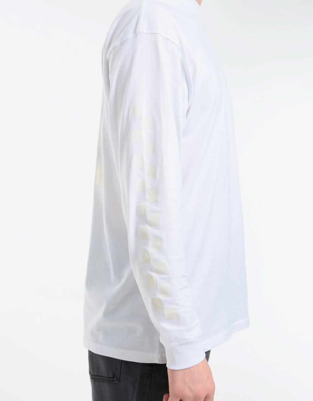Vans Checkerboard 21 L/S T-Shirt - White