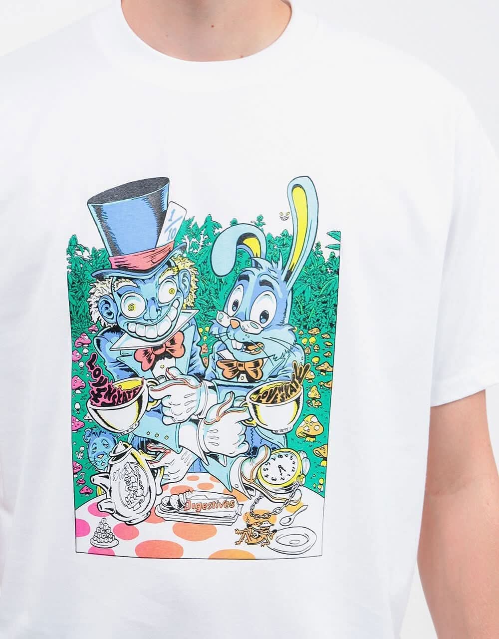 Lovenskate Tea Party T-Shirt - White