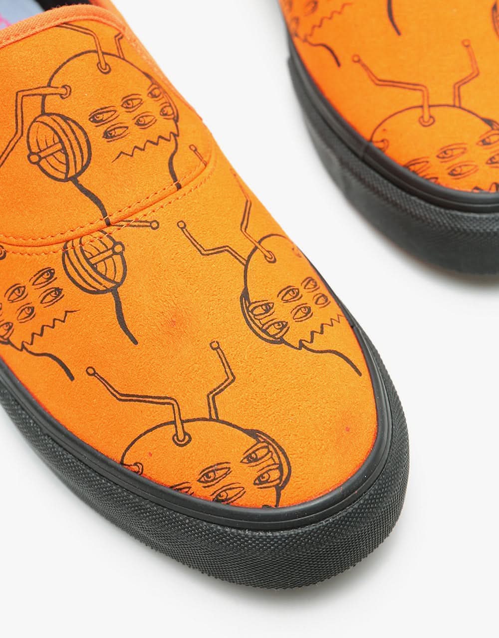 Emerica x Toy Machine Wino G6 SlipOn Skate Shoes Burnt Orange