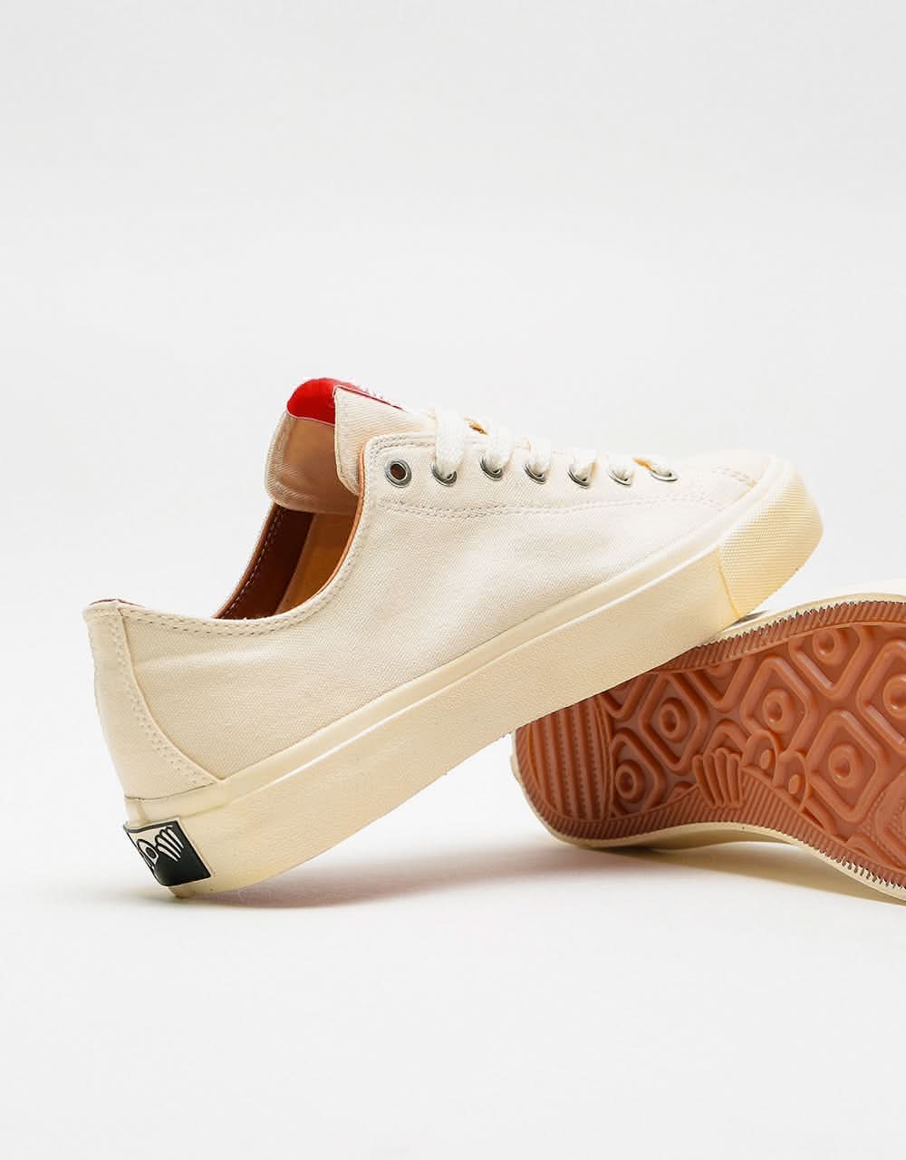 Last Resort AB VM003 Canvas Lo Skate Shoes - White/White