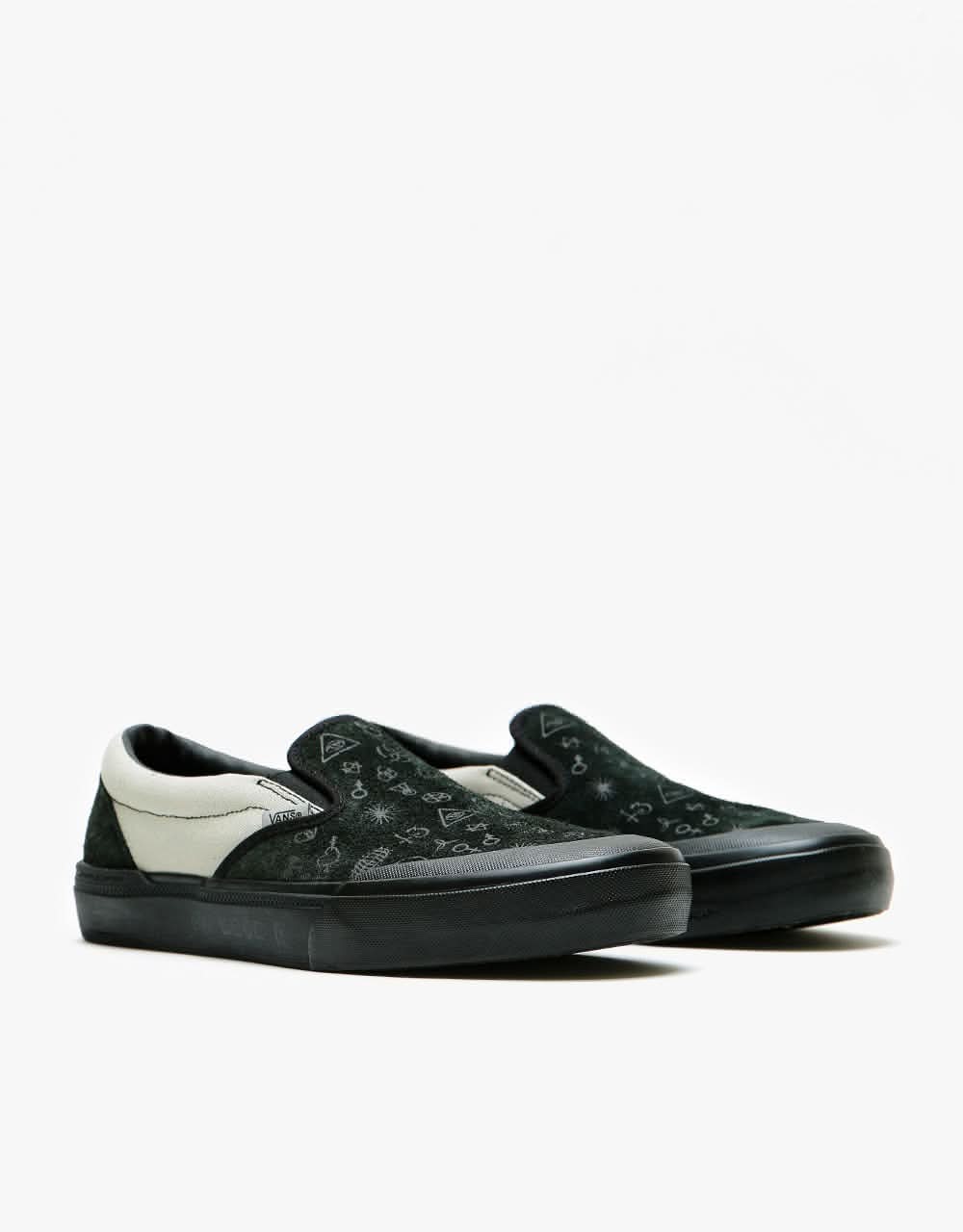 Vans BMX Slip-On Shoes - (Cult) Black/Grey