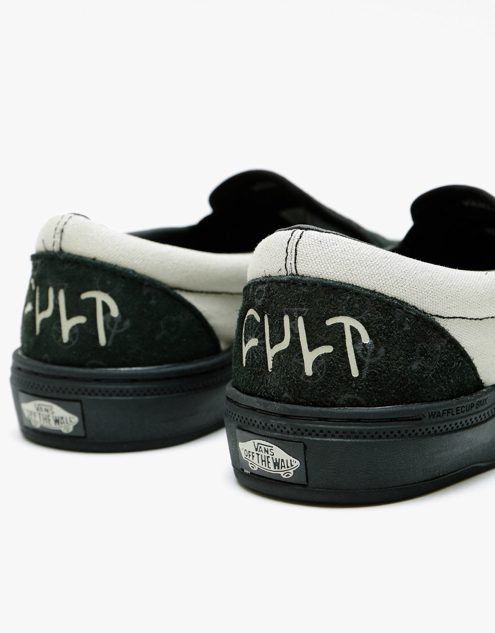 Vans BMX Slip-On Shoes - (Cult) Black/Grey
