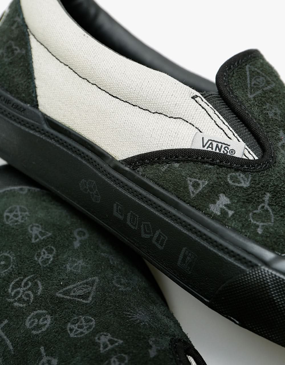Vans BMX Slip-On Shoes - (Cult) Black/Grey