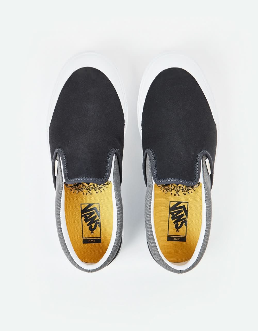 Vans BMX Slip-On Shoes - (Dan Lacey) Asphalt/Pewter