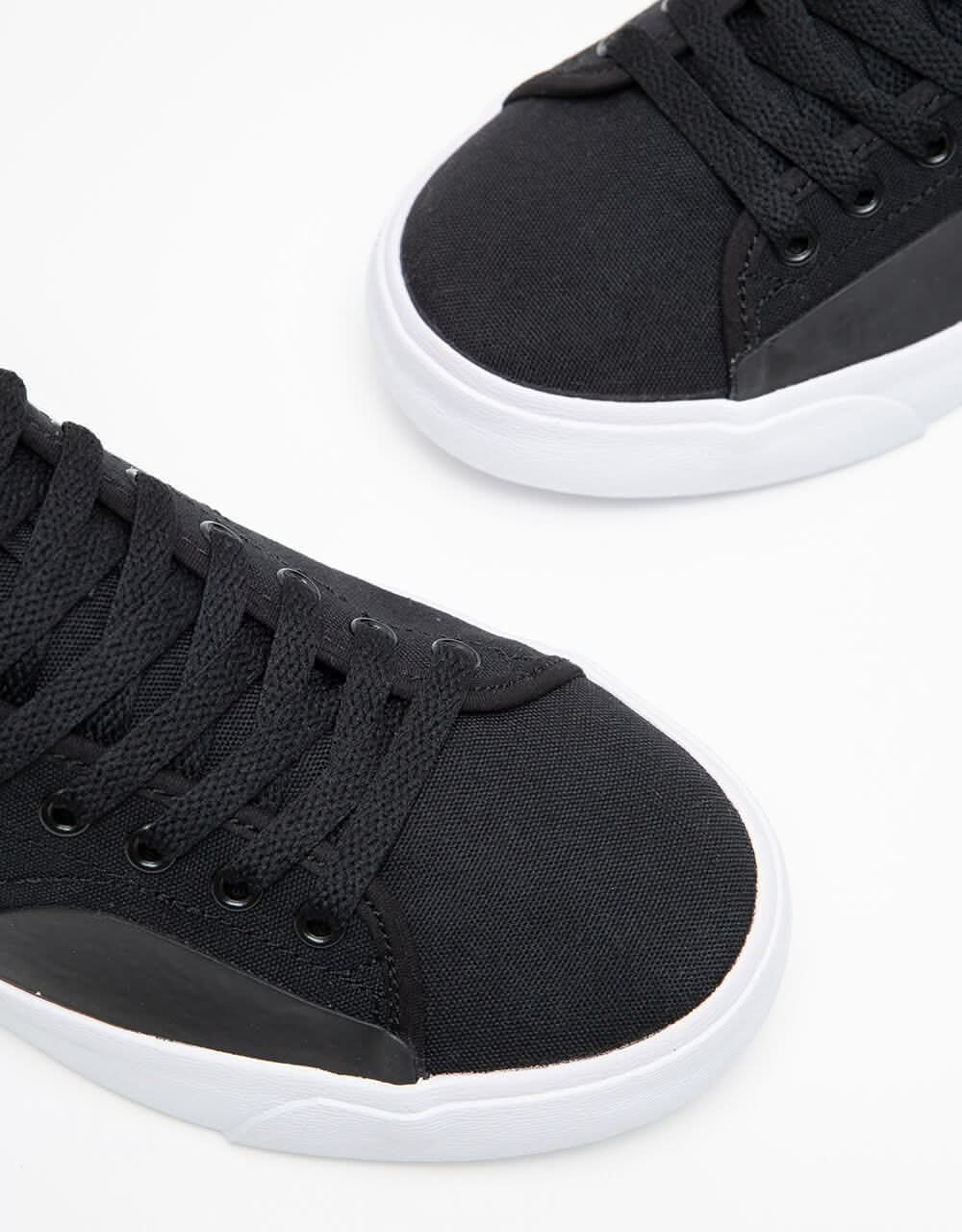 Nike SB BLZR Court Mid Skate Shoes - Black/White-Black