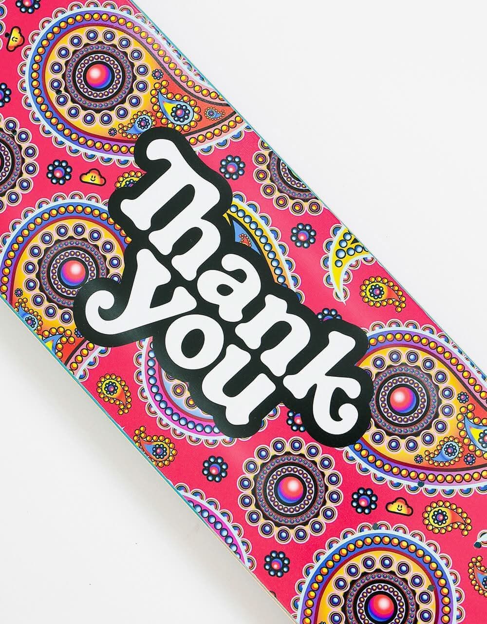 Thank You Paisley Logo Skateboard Deck - 8"