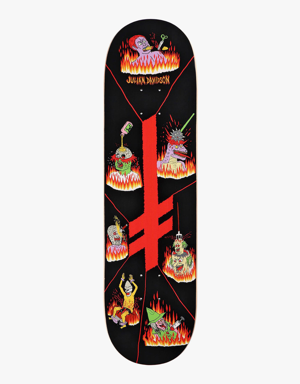 Deathwish Julian Blasphemy Skateboard Deck - 8.5"