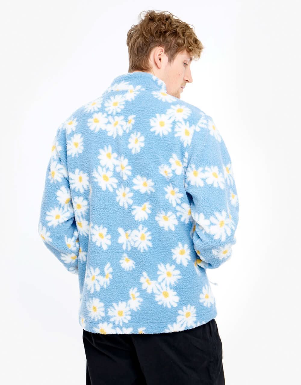 Route One Sharwa Fleece - Daisy Blue