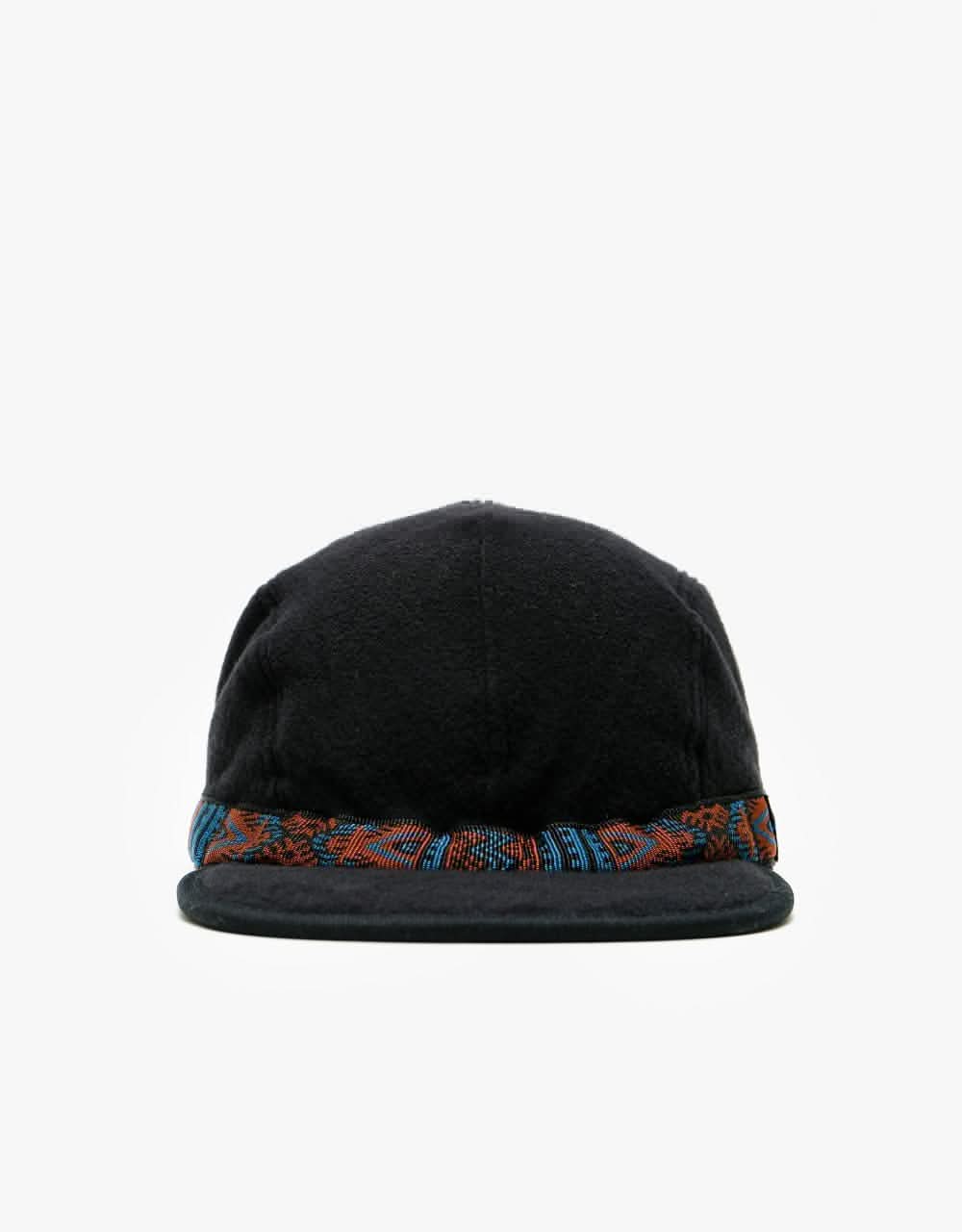 KAVU Fleece Strapcap - Black