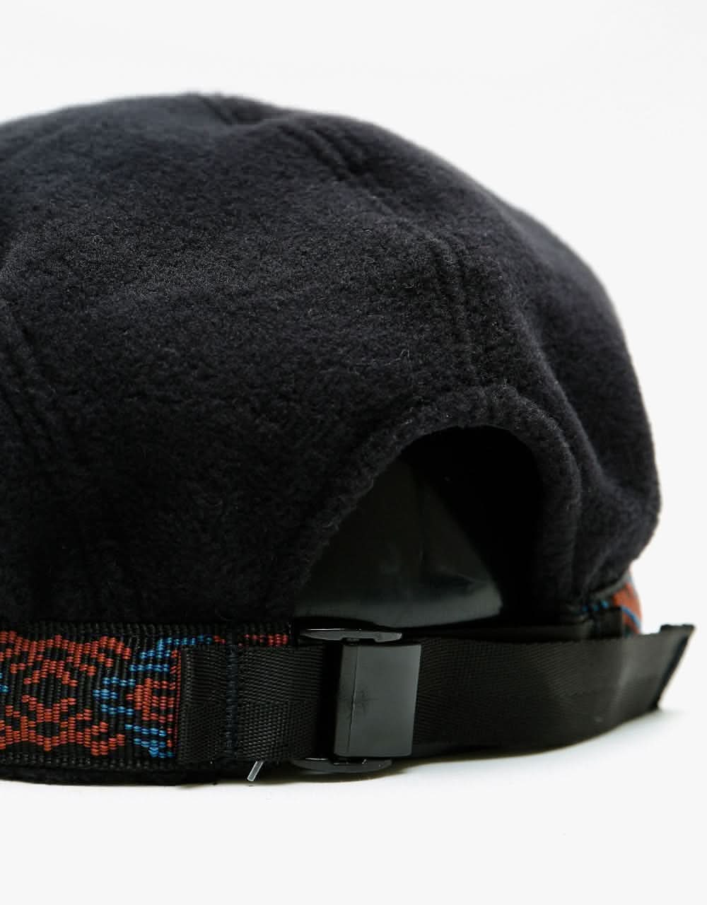 KAVU Fleece Strapcap - Black