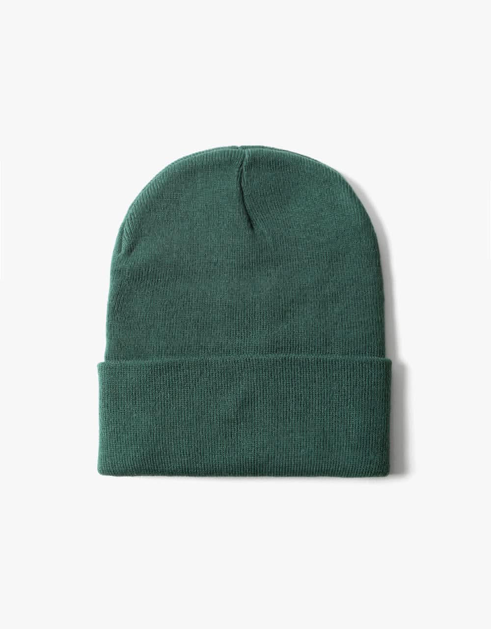 Santa Cruz Womens Classic Label Beanie - Dark Olive