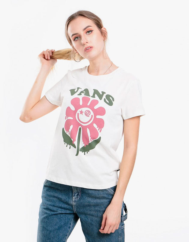 Vans Womens Vacate S/S T-Shirt - Marshmallow