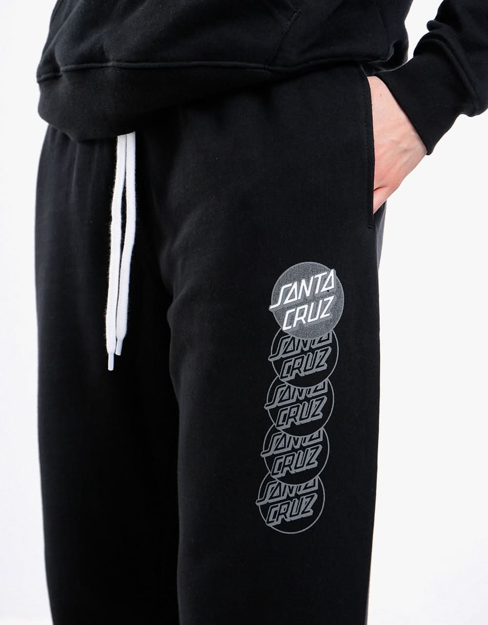 Santa Cruz Womens Decend Dot Jogger - Black